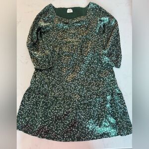 Abercrombie Kids Green Floral Dress